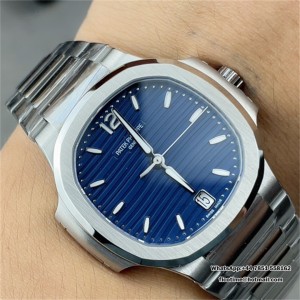 3KF A324SC Nautilus 7118 35.2mm Blue Dial SS Bracelet - Image 4