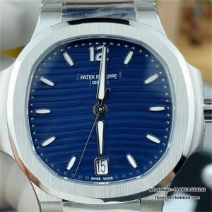 3KF A324SC Nautilus 7118 35.2mm Blue Dial SS Bracelet - Image 6