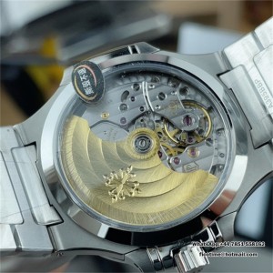 3KF A324SC Nautilus 7118 35.2mm Blue Dial SS Bracelet - Image 8