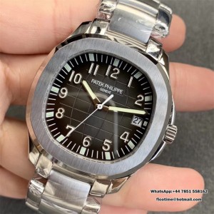 3KF A330SC Aquanaut 5167 40mm Black Dial SS Bracelet - Image 3