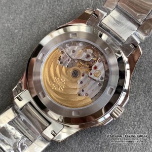 3KF A330SC Aquanaut 5167 40mm Black Dial SS Bracelet - Image 6