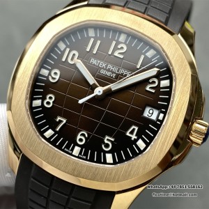 3KF A330SC Aquanaut 5167 40mm RG Brown Dial Brown Rubber Strap - Image 6