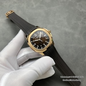 3KF A330SC Aquanaut 5167 40mm RG Brown Dial Brown Rubber Strap - Image 7