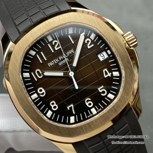 3KF A330SC Aquanaut 5167 40mm RG Brown Dial Brown Rubber Strap - Image 8