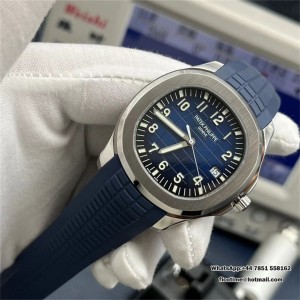 3KF A330SC Aquanaut 5168 42mm Blue Dial Blue Rubber Strap - Image 4