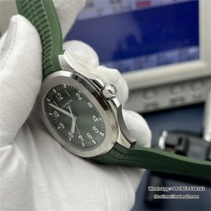 3KF A330SC Aquanaut 5168 42mm Green Dial Green Rubber Strap - Image 3