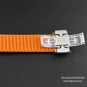 3KF A330SC Aquanaut 5167 40mm Black Dial Orange Rubber Strap - Image 5