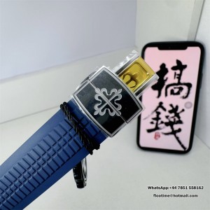 ZF A324SC Aquanaut 5168 42mm Blue Dial Blue Rubber Strap - Image 4