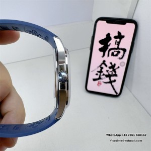 ZF A324SC Aquanaut 5168 42mm Blue Dial Blue Rubber Strap - Image 5