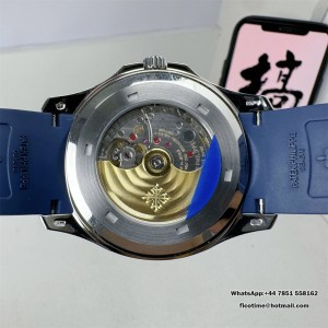 ZF A324SC Aquanaut 5168 42mm Blue Dial Blue Rubber Strap - Image 7