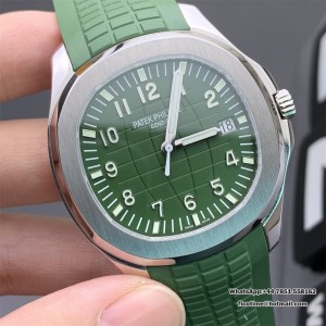 ZF A324SC Aquanaut 5168 42mm Green Dial Green Rubber Strap - Image 3
