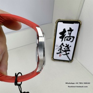 ZF A324SC Aquanaut 5167 40mm Black Dial Red Hand Red Rubber Strap - Image 4