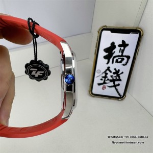 ZF A324SC Aquanaut 5167 40mm Black Dial Red Hand Red Rubber Strap - Image 5