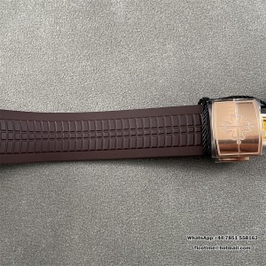 ZF A324SC Aquanaut 5164 40mm RG Brown Dial Brown Rubber Strap - Image 3