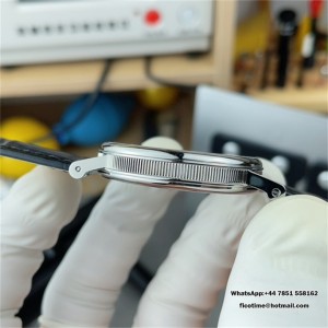 MKSF MY9015 Classique5177-12 38mm White Dial Black Leather Strap - Image 8