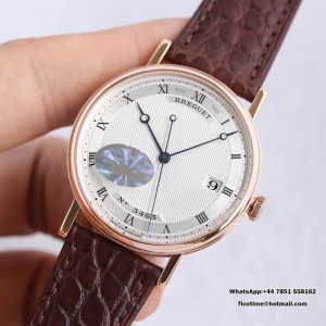 MKSF MY9015 Classique5177-15 38mm RG White Dial Brown Leather Strap - Image 8