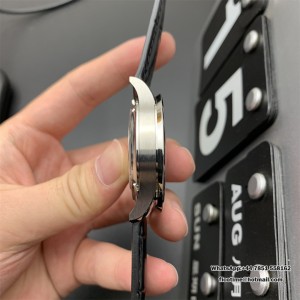 ZF A7750 IWC Portugieser Chrono 41mm IW371491 Blue Dial Black Leather Strap - Image 6