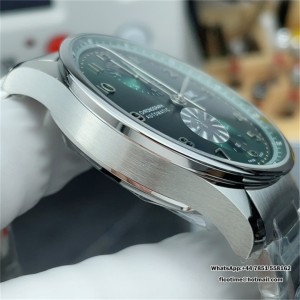 ZF A7750 IWC Portugieser Chrono 41mm IW371615 Green Dial SS Bracelet - Image 6