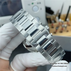 ZF A7750 IWC Portugieser Chrono 41mm IW371615 Green Dial SS Bracelet - Image 9