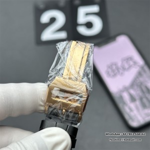 ZF A7750 IWC Portugieser Chrono 41mm IW371482 RG Grey Dial Black Leather Strap - Image 6