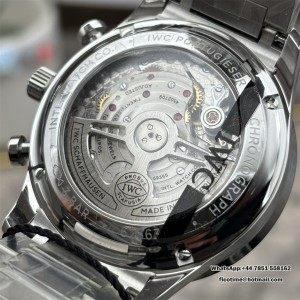 ZF A7750 IWC Portugieser Chrono 41mm IW371617 White Dial SS Bracelet - Image 3