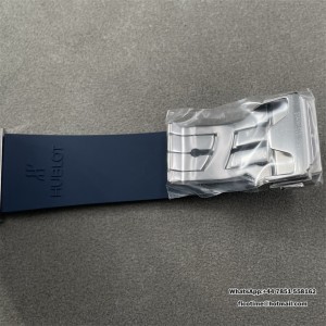 JJ+F A1110 Classic Fusion 42mm Blue Dial Blue Rubber Strap - Image 5