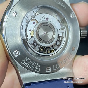 APSF A1110 Classic Fusion 42mm Blue Dial Blue Rubber Strap - Image 9