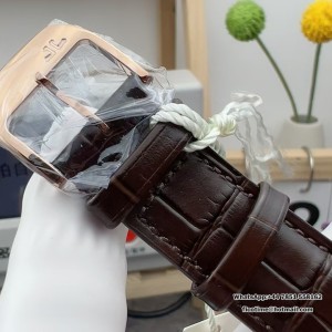 APSF A925 Master Ultra Thin Moon 39mm RG White Dial Brown Leather Strap - Image 3