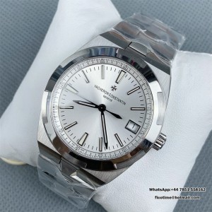 ZF A5100 Overseas 41mm 4500V Silver Dial SS Bracelet - Image 4