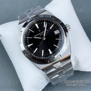 ZF A5100 Overseas 41mm 4500V Black Dial SS Bracelet - Image 8