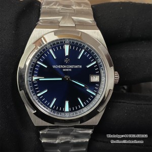 ZF A5100 Overseas 41mm 4500V Blue Dial SS Bracelet - Image 8