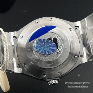 PPF A1226SC Overseas 42mm 47040 Blue Dial SS Bracelet - Image 6