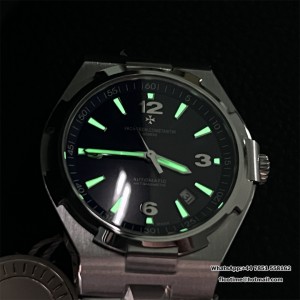 PPF A1226SC Overseas 42mm 47040 Blue Dial SS Bracelet - Image 8