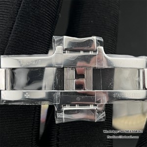 PPF A1226SC Overseas 42mm 47040 Black Dial SS Bracelet - Image 7