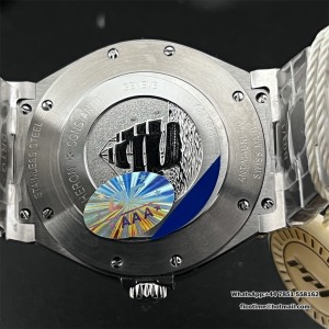 PPF A1226SC Overseas 42mm 47040 Black Dial SS Bracelet - Image 8