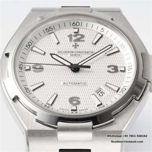 PPF A1226SC Overseas 42mm 47040 White Dial Black Rubber Strap - Image 9