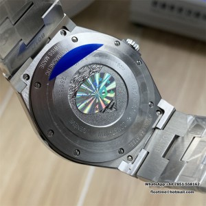 PPF A1226SC Overseas 42mm 47040 Grey Dial SS Bracelet - Image 5