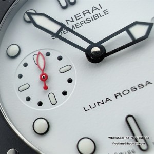 PAM1579 Submersible Luna Rossa 42mm VSF White Dial Gummy Strap P900 - Image 7