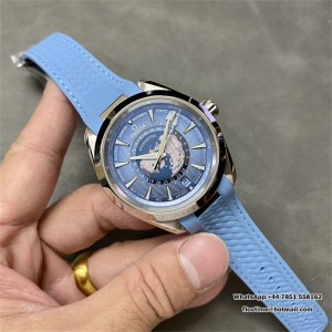 VSF A8938 Aqua Terra 150M 43mm Worldtimer SS/RU Blue Dial - Image 8