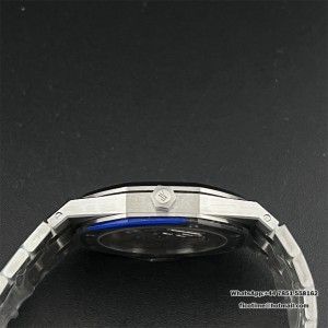 ZF A7121 Royal Oak 39MM 16202 Blue Textured Dial SS Bracelet - Image 3
