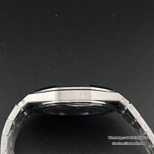 ZF A7121 Royal Oak 39MM 16202 Blue Textured Dial SS Bracelet - Image 4