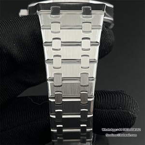 ZF A7121 Royal Oak 39MM 16202 Blue Textured Dial SS Bracelet - Image 5