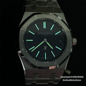 ZF A7121 Royal Oak 39MM 16202 Blue Textured Dial SS Bracelet - Image 9