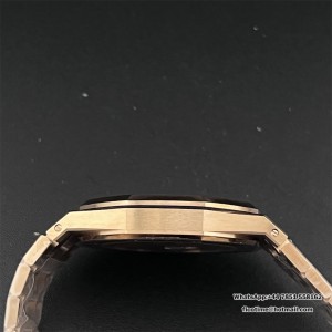 ZF A7121 Royal Oak 39MM RG 16202  Gray Textured Dial RG Bracelet - Image 3