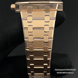 ZF A7121 Royal Oak 39MM RG 16202  Gray Textured Dial RG Bracelet - Image 5