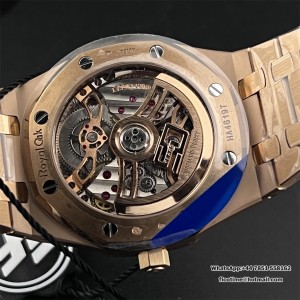 ZF A7121 Royal Oak 39MM RG 16202  Gray Textured Dial RG Bracelet - Image 8