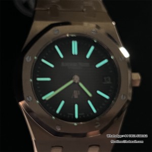 ZF A7121 Royal Oak 39MM RG 16202  Gray Textured Dial RG Bracelet - Image 9