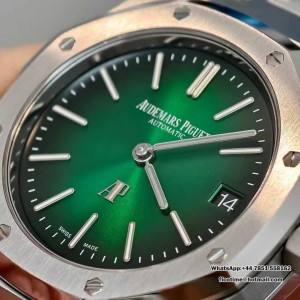 ZF A7121 Royal Oak 39MM 16202  Green Gradient Dial SS Bracelet - Image 4