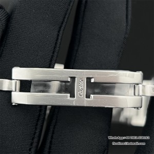 AF Swiss Quartz Tank Must 33.7x25.5mm SS/SS White Dial - Image 6