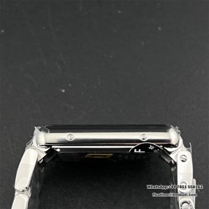 AF Swiss Quartz Tank Must 33.7x25.5mm SS/SS White Dial - Image 9